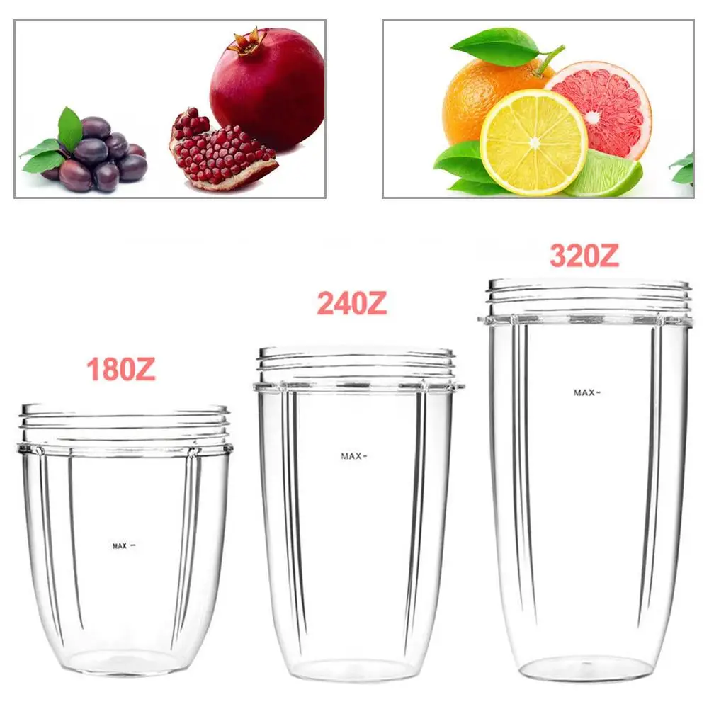 Juicer Cup Mug Clear Replacement For NutriBullet Nutri Bullet Juicer 18/24/32OZ Drop Ship No28 600/900w Juice Extractor Mug Cup
Juicer Cup Mug Clear Replacement For NutriBullet Nutri Bullet Juicer 18/24/32OZ Drop Ship No28 600/900w Juice Extractor Mug Cup