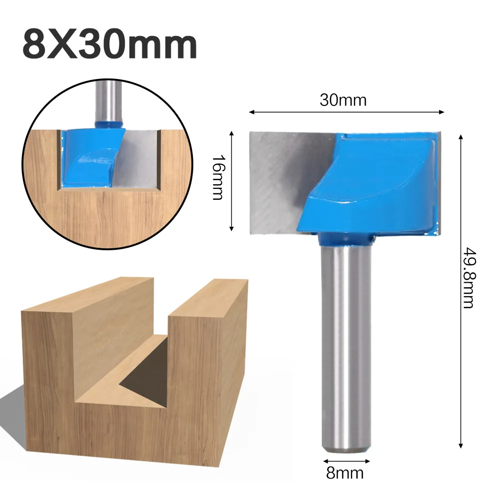 8x30mm Cleaning Bottom Router Bits Woodworking Wood Router Engraving Milling Cutter Hand Making Tools Accessories
8x30mm Cleaning Bottom Router Bits Woodworking Wood Router Engraving Milling Cutter Hand Making Tools Accessories