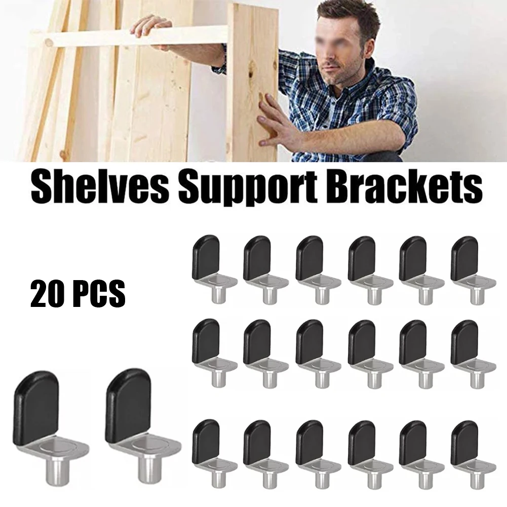 20pcs Shelf Studs Pegs Shelf Support Studs Pegs Pins Plugs Support Separator Fixed Cabinet Cupboard Wooden Furniture Bracket
20pcs Shelf Studs Pegs Shelf Support Studs Pegs Pins Plugs Support Separator Fixed Cabinet Cupboard Wooden Furniture Bracket