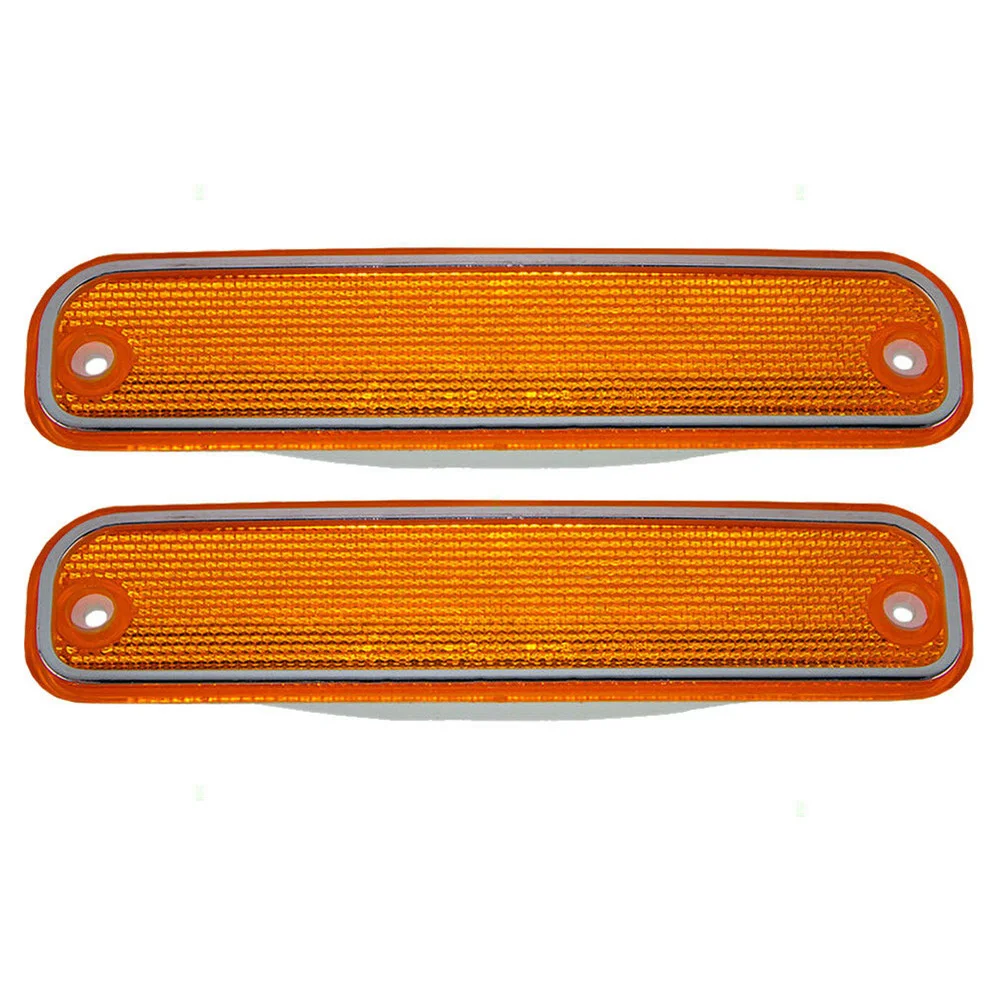 2 Pcs Amber Car Smoke Side Marker Lights Front Side Fender Chrome Trim Housing GM2550108 For Chevy GMC SUV Pickup
2 Pcs Amber Car Smoke Side Marker Lights Front Side Fender Chrome Trim Housing GM2550108 For Chevy GMC SUV Pickup