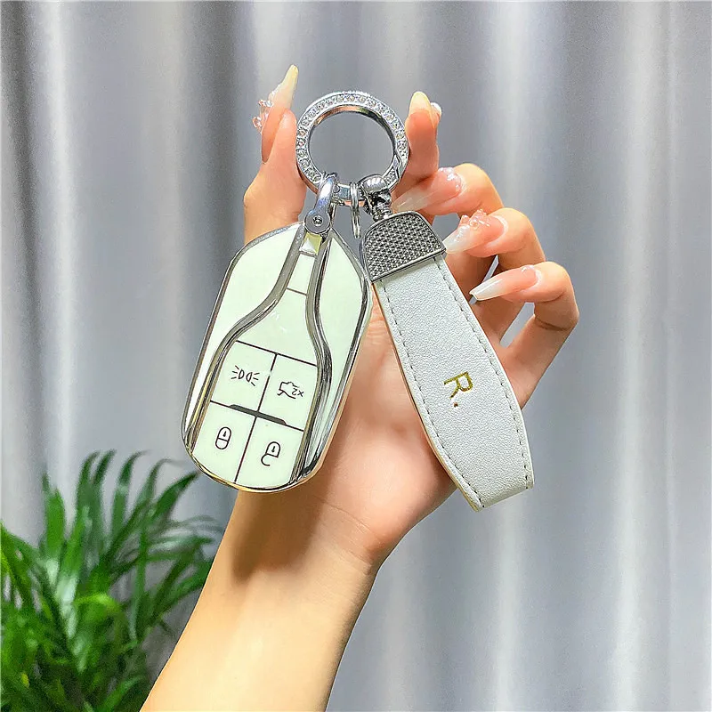 For Maserati Ghibli Levante Quattroporte 4-Button Remote Control Housing Accessories Bracket Key Chain Fashion Car Key Box Cover
For Maserati Ghibli Levante Quattroporte 4-Button Remote Control Housing Accessories Bracket Key Chain Fashion Car Key Box Cover