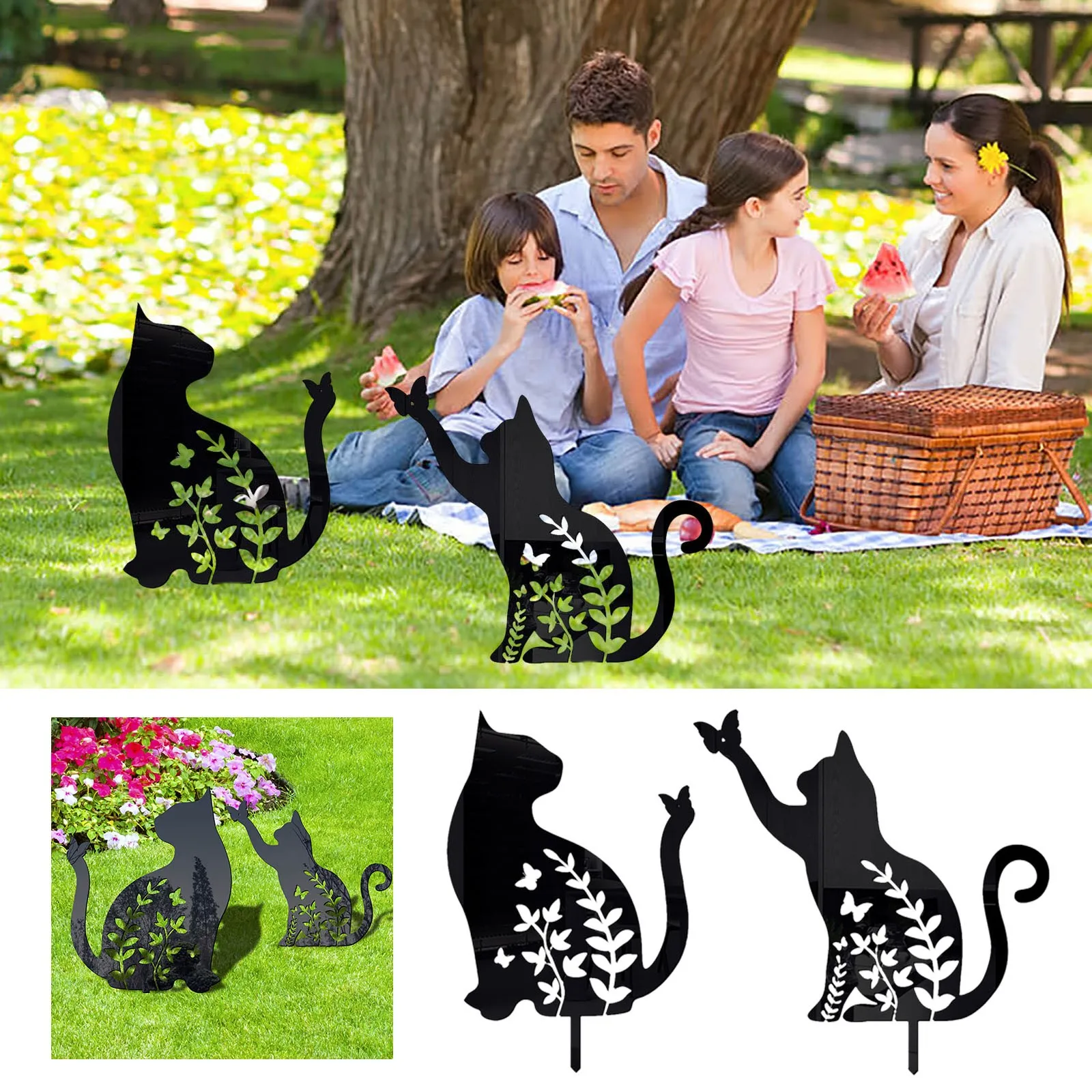 Metal Garden Sign Blank Poultry Decoration Yard Floor Insert Butterfly Cat Decoration Yard Metal Christmas Decor Indoor
Metal Garden Sign Blank Poultry Decoration Yard Floor Insert Butterfly Cat Decoration Yard Metal Christmas Decor Indoor