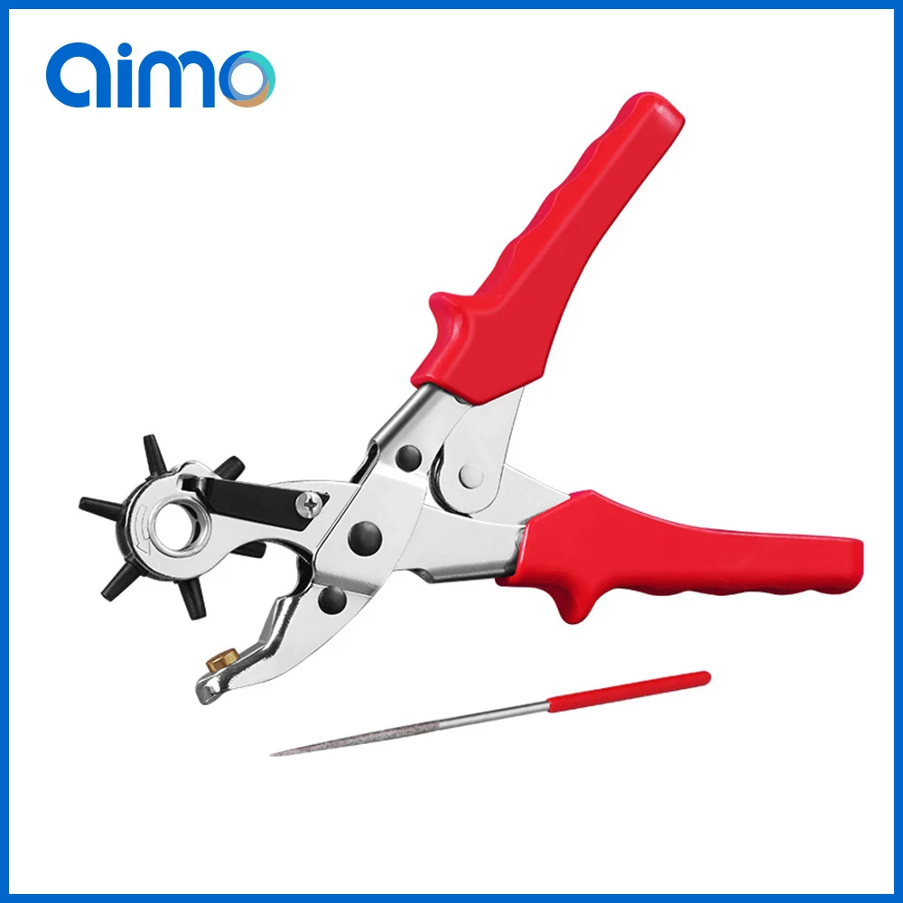 AIMO Multifunctional punching pliers, heavy-duty energy-saving belt punching machine Household Single Hole Punching Machine
AIMO Multifunctional punching pliers, heavy-duty energy-saving belt punching machine Household Single Hole Punching Machine