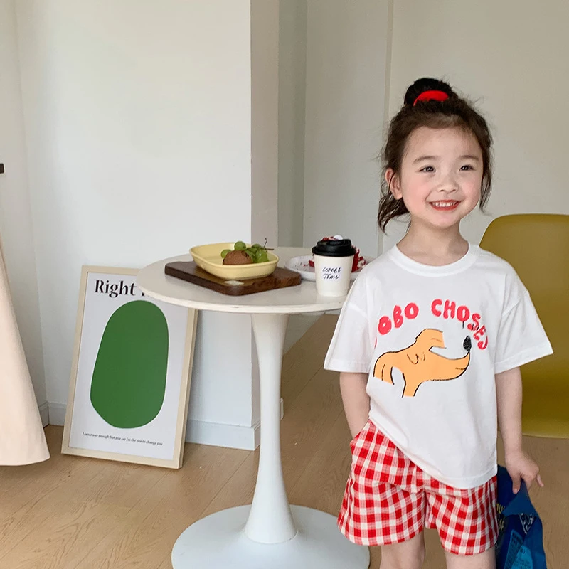T-shirt Child Cotton Cartoon Tee Tops for Boys and Girls Children's Clothing 2 to 8 Years Kid's Shirts
T-shirt Child Cotton Cartoon Tee Tops for Boys and Girls Children's Clothing 2 to 8 Years Kid's Shirts