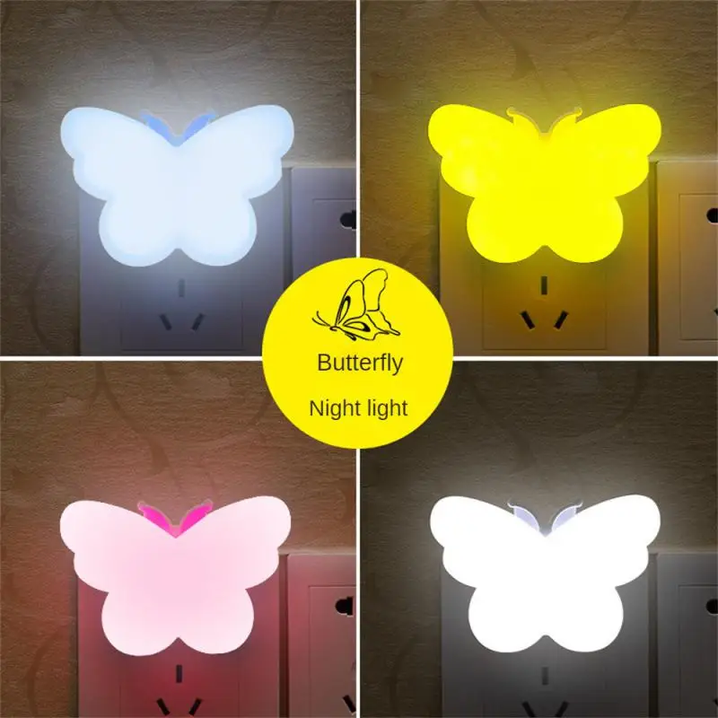 Butterfly Smart Led Light-Controlled Induction Night Light New And Strange Hot Sale Plug-In Energy-Saving Small Table Lamp
Butterfly Smart Led Light-Controlled Induction Night Light New And Strange Hot Sale Plug-In Energy-Saving Small Table Lamp