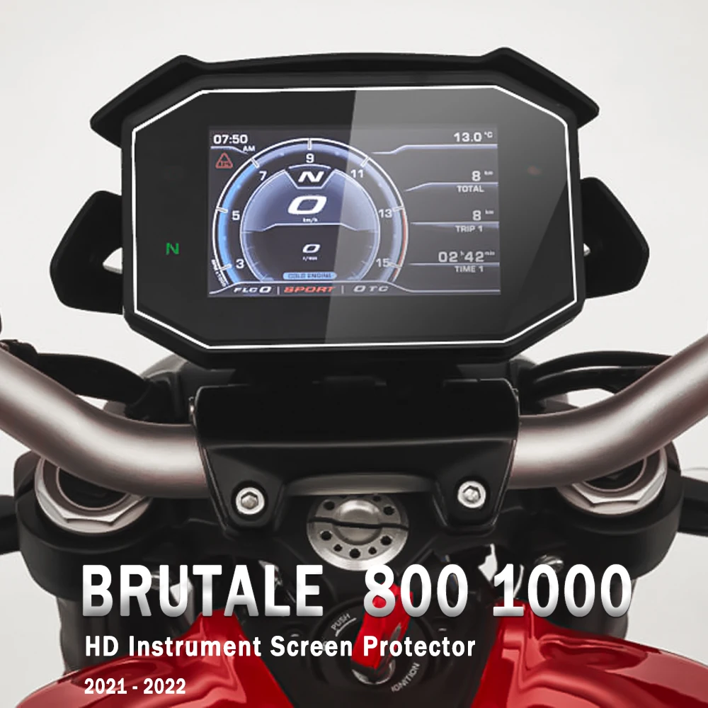 For MV Agusta Brutale 800 1000 2021 2022 Motorcycle Ultra-clear Scratch Cluster Screen Dashboard Protection Instrument Film TFT
For MV Agusta Brutale 800 1000 2021 2022 Motorcycle Ultra-clear Scratch Cluster Screen Dashboard Protection Instrument Film TFT