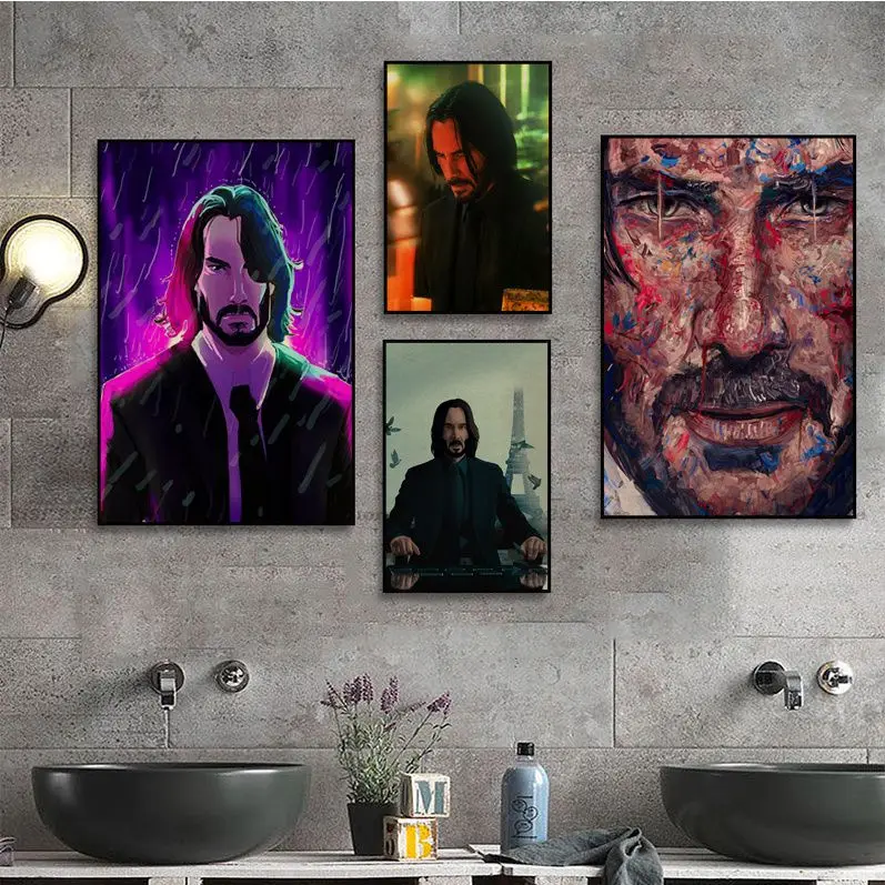 John Wick DIY Sticky Poster Fancy Wall Sticker For Living Room Bar Decoration Decor Art Wall Stickers
John Wick DIY Sticky Poster Fancy Wall Sticker For Living Room Bar Decoration Decor Art Wall Stickers