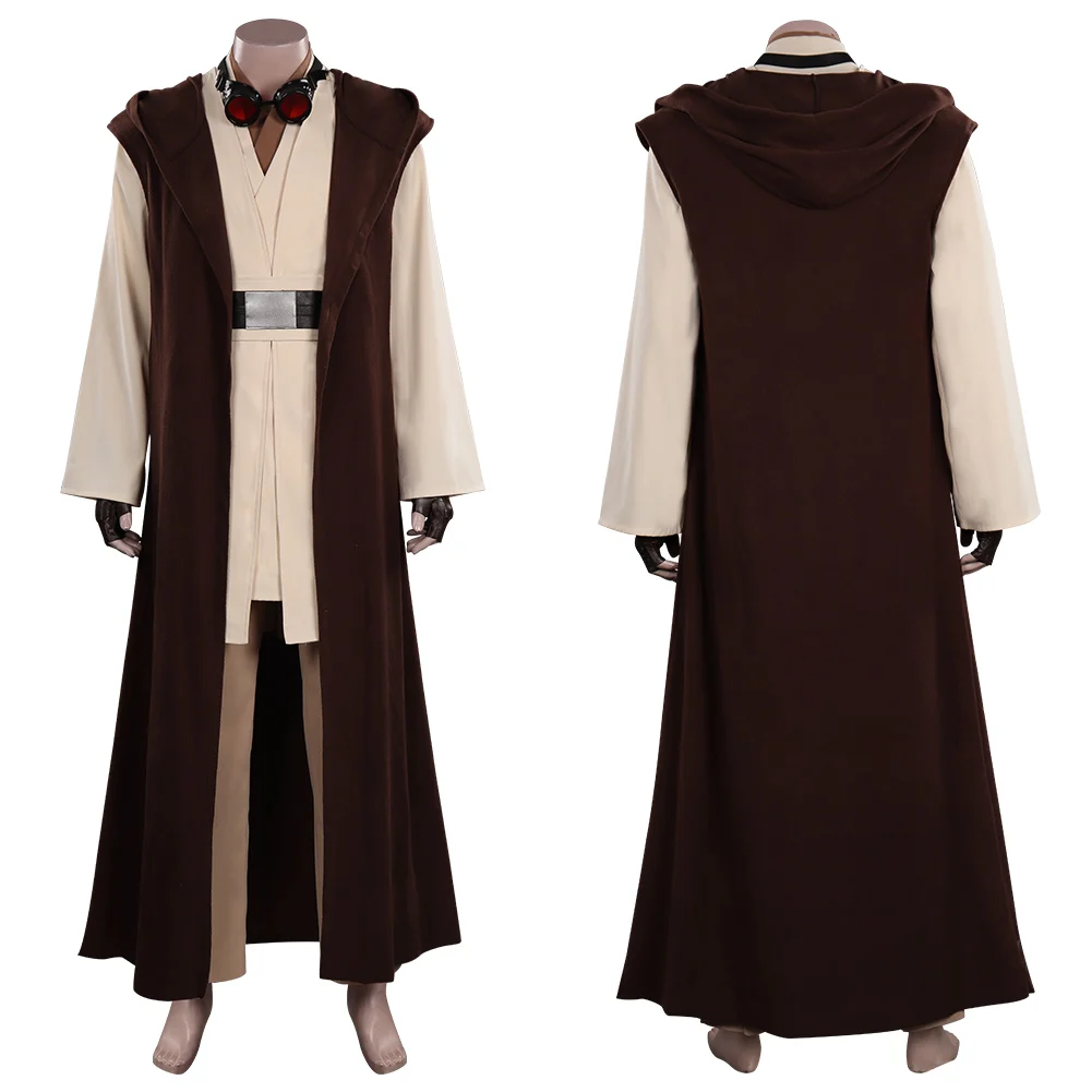 Obi Wan Kenobi Cosplay Anime Costume Top Coat Pants Outfits Fantasia Men Halloween Carnival Party Disguise Clothes
Obi Wan Kenobi Cosplay Anime Costume Top Coat Pants Outfits Fantasia Men Halloween Carnival Party Disguise Clothes