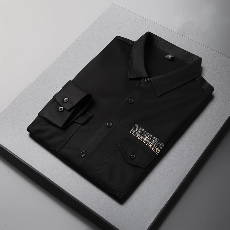 Men's Casual Shirts 2022 New Arrivals Spring Autumn Fashion Trend Multiple Pocket Fat Loose Long Sleeve Shirts Large Size 8xl
Men's Casual Shirts 2022 New Arrivals Spring Autumn Fashion Trend Multiple Pocket Fat Loose Long Sleeve Shirts Large Size 8xl