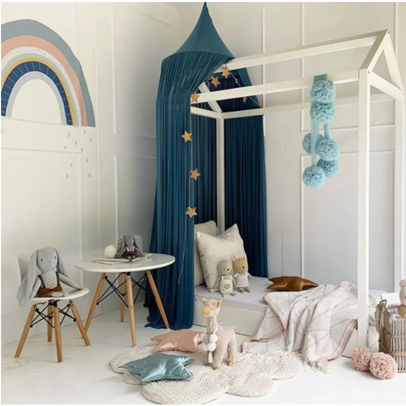 1PC 50cm Nordic Style Princess Lace Kid Baby Bed Canopy Curtain Room Mosquito Net Bedding Round Dome Child Play Tent House Decor
1PC 50cm Nordic Style Princess Lace Kid Baby Bed Canopy Curtain Room Mosquito Net Bedding Round Dome Child Play Tent House Decor