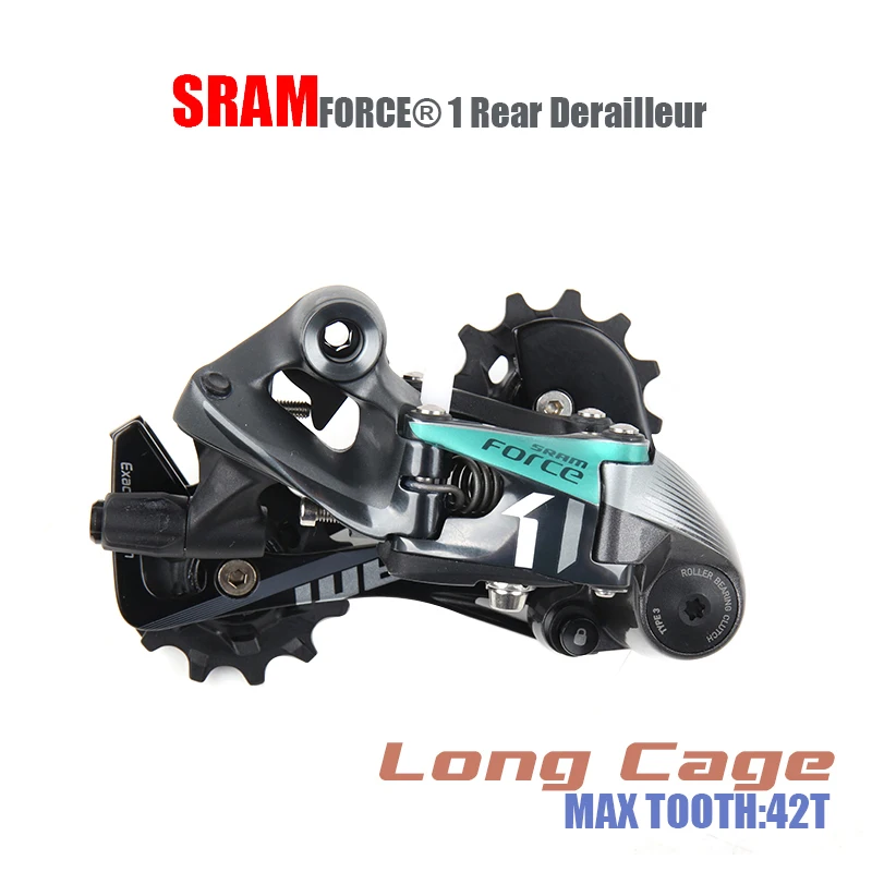 Задний переключатель передач SRAM FORCE 1 1x1 для шоссейного велосипеда, Тип 3,0, длинная клетка
Задний переключатель передач SRAM FORCE 1 1x1 для шоссейного велосипеда, Тип 3,0, длинная клетка