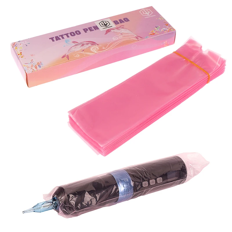 200Pcs Disposable Pink Tattoo Clip Cord Sleeves Bags Covers For Tattoo Machine Makeup Accessories
200Pcs Disposable Pink Tattoo Clip Cord Sleeves Bags Covers For Tattoo Machine Makeup Accessories