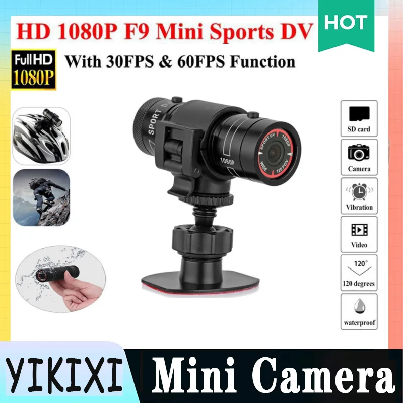 Велосипедная экшн-видеокамера DV для мотоциклетного шлема мини F9 аудио рекордер 1080P HD Автомобильный видеорегистратор Поддержка TF-карты 128 ГБ
Велосипедная экшн-видеокамера DV для мотоциклетного шлема мини F9 аудио рекордер 1080P HD Автомобильный видеорегистратор Поддержка TF-карты 128 ГБ