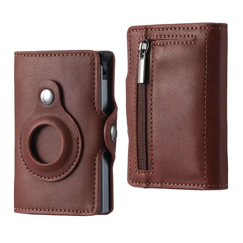 Leather Airtag Wallet Men Women ID Credit Card Holder Wallet With Apple AirTags Tracker Case Anti-lost PU Protection Shell Cover
Leather Airtag Wallet Men Women ID Credit Card Holder Wallet With Apple AirTags Tracker Case Anti-lost PU Protection Shell Cover