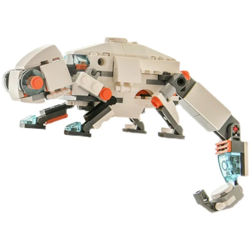 Creative model series mecha animal building block set mecha chameleon children's gift compatible building block toy gift
Creative model series mecha animal building block set mecha chameleon children's gift compatible building block toy gift