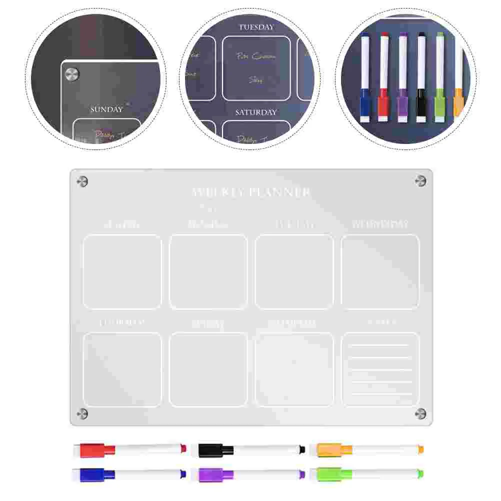 Plate Magnetic Fridge Dry Erase Calendar Acrylic Blank Clear Board Small Boards
Plate Magnetic Fridge Dry Erase Calendar Acrylic Blank Clear Board Small Boards