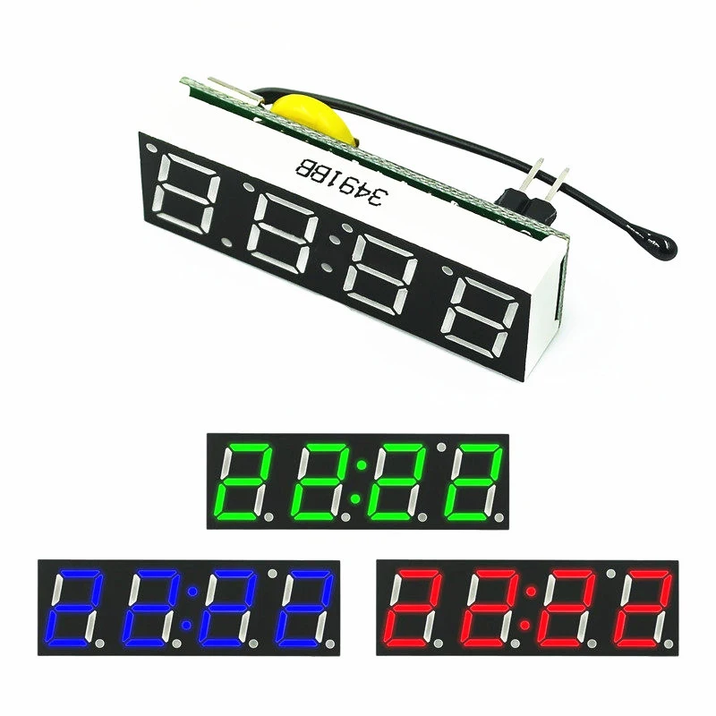 1/2/5/10/30Pcs RX8025T DS1302 LED Electronic Clock High-Precision Clock Module On-Board Clock Temperature Luminous Vehicle
1/2/5/10/30Pcs RX8025T DS1302 LED Electronic Clock High-Precision Clock Module On-Board Clock Temperature Luminous Vehicle