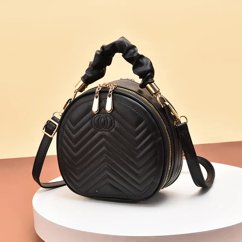 New Fashion Luxury Brand Women's Shoulder Bag Ladies Small Round Bag Purses and Handbags Crossbody Bags Mobile Phone Bag
New Fashion Luxury Brand Women's Shoulder Bag Ladies Small Round Bag Purses and Handbags Crossbody Bags Mobile Phone Bag