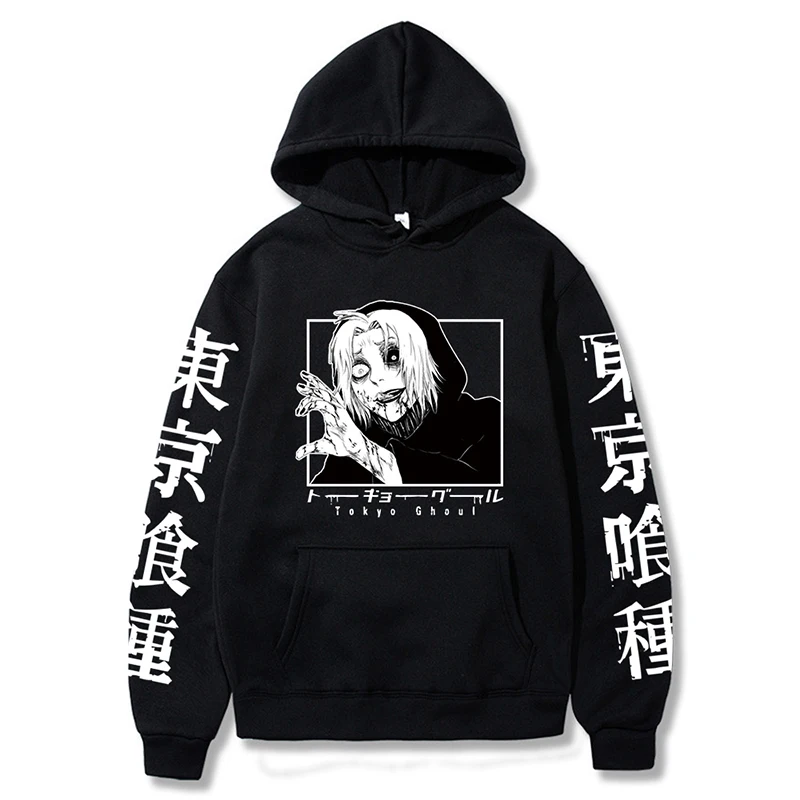 Tokyo Ghoul Men's Hoodie Japanese Anime Print Hooded Hip Hop Style Streetwear Unisex Cartoon Harajuku Comfortable Sweatshirt
Tokyo Ghoul Men's Hoodie Japanese Anime Print Hooded Hip Hop Style Streetwear Unisex Cartoon Harajuku Comfortable Sweatshirt