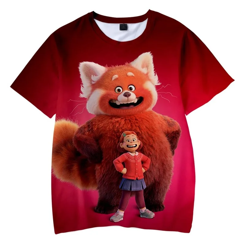 Movie Summer Fashion 3D New Turn Red T-Shirts Kids Funny Casual T-Shirts Boys Girls Clothes Fashion Cartoon T-Shirts Tops
Movie Summer Fashion 3D New Turn Red T-Shirts Kids Funny Casual T-Shirts Boys Girls Clothes Fashion Cartoon T-Shirts Tops