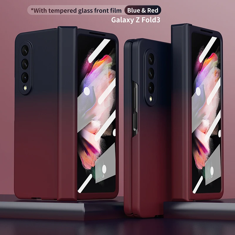 Креативный градиентный цветной чехол для телефона Samsung Galaxy Z Fold3, чехол с пленкой, шарнирная защита, полноразмерный складной чехол для экрана
Креативный градиентный цветной чехол для телефона Samsung Galaxy Z Fold3, чехол с пленкой, шарнирная защита, полноразмерный складной чехол для экрана
