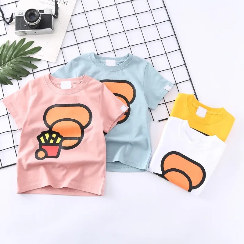 New Kids Boy Girls Cartoon Animal Eating Printed Shirt Summer Short Shirts Tops Causal Children Clothes
New Kids Boy Girls Cartoon Animal Eating Printed Shirt Summer Short Shirts Tops Causal Children Clothes