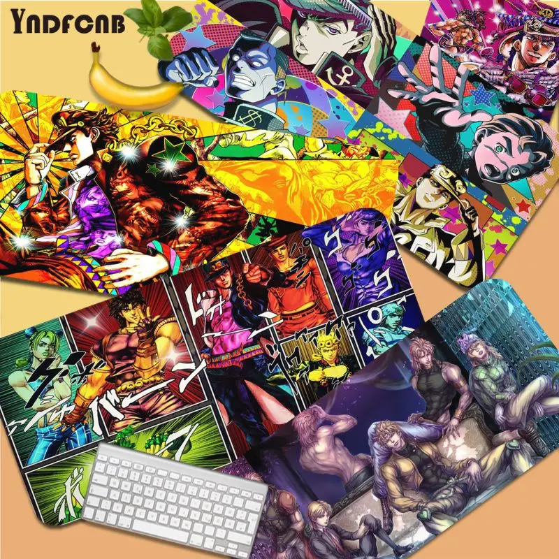JOJO Bizarre Adventure Large Gaming Mouse Pad XL Locking Edge for Office Long Table Mat Kawaii Desk for Teen Girls for Bedroom
JOJO Bizarre Adventure Large Gaming Mouse Pad XL Locking Edge for Office Long Table Mat Kawaii Desk for Teen Girls for Bedroom