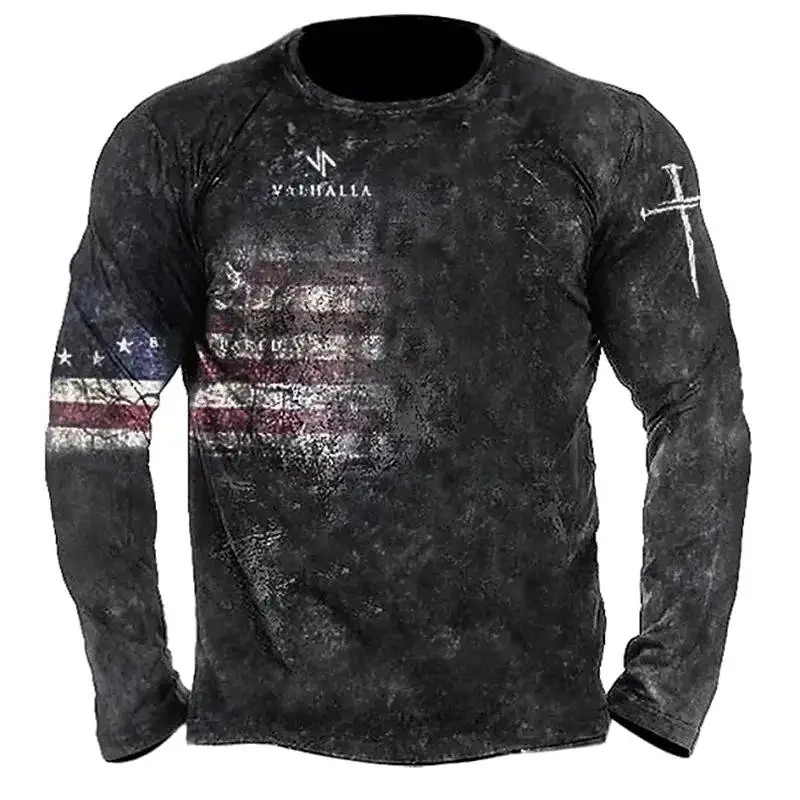 2023 Popular Vintage Men's 3d Printed Cotton Pullover Casual Round Neck Long Sleeve T-shirt Spring And Autumn Loose Top Clothing
2023 Popular Vintage Men's 3d Printed Cotton Pullover Casual Round Neck Long Sleeve T-shirt Spring And Autumn Loose Top Clothing