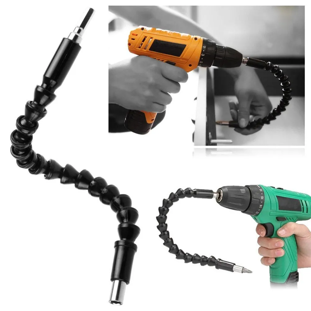 Black Flexible Shaft Bits Extention Screwdriver Bit Holder Connect Link For Electric Drill High Quality
Black Flexible Shaft Bits Extention Screwdriver Bit Holder Connect Link For Electric Drill High Quality