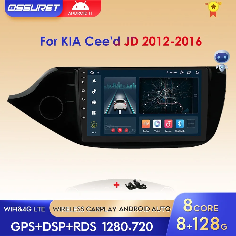 Автомагнитола 2din Android для KIA Cee 'd CEED JD 2012-2016, автомобильное радио, мультимедийный видеоплеер, навигатор GPS RDS bluetooth, Аудио стереосистема
Автомагнитола 2din Android для KIA Cee 'd CEED JD 2012-2016, автомобильное радио, мультимедийный видеоплеер, навигатор GPS RDS bluetooth, Аудио стереосистема