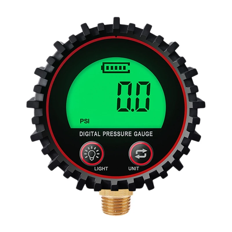 Digital Car Tire Air Pressure Inflator Gauge LCD Display LED Backlight Vehicle Tester Inflation Monitoring Thread
Digital Car Tire Air Pressure Inflator Gauge LCD Display LED Backlight Vehicle Tester Inflation Monitoring Thread
