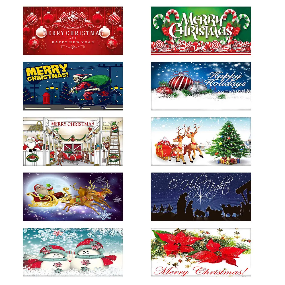 7x16 Ft Photography Backdrop Polyester Christmas Hanging Photography Prop Background Portable for Festival Celebration Supplies
7x16 Ft Photography Backdrop Polyester Christmas Hanging Photography Prop Background Portable for Festival Celebration Supplies