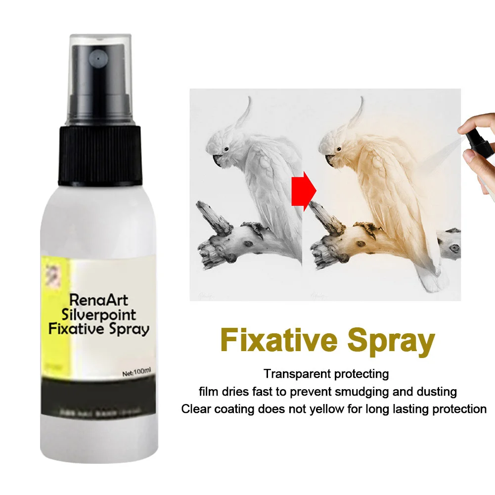 Fixative Spray Portable Art Supplies For Artist Professional Protective Coating Practical Easy Apply Long Lasting Quick Dry
Fixative Spray Portable Art Supplies For Artist Professional Protective Coating Practical Easy Apply Long Lasting Quick Dry