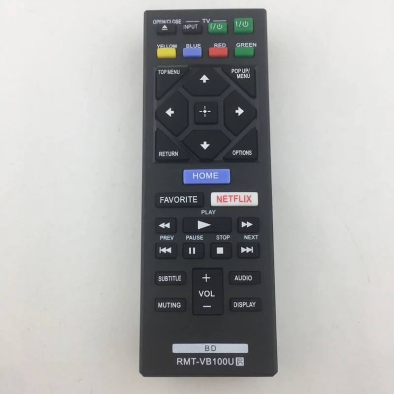 New Original Remote control RMT-VB100U for Sony Blu-ray DVD Player BDP-S2500 BDP-S2900 BDP-S3500 BDP-S1500
New Original Remote control RMT-VB100U for Sony Blu-ray DVD Player BDP-S2500 BDP-S2900 BDP-S3500 BDP-S1500