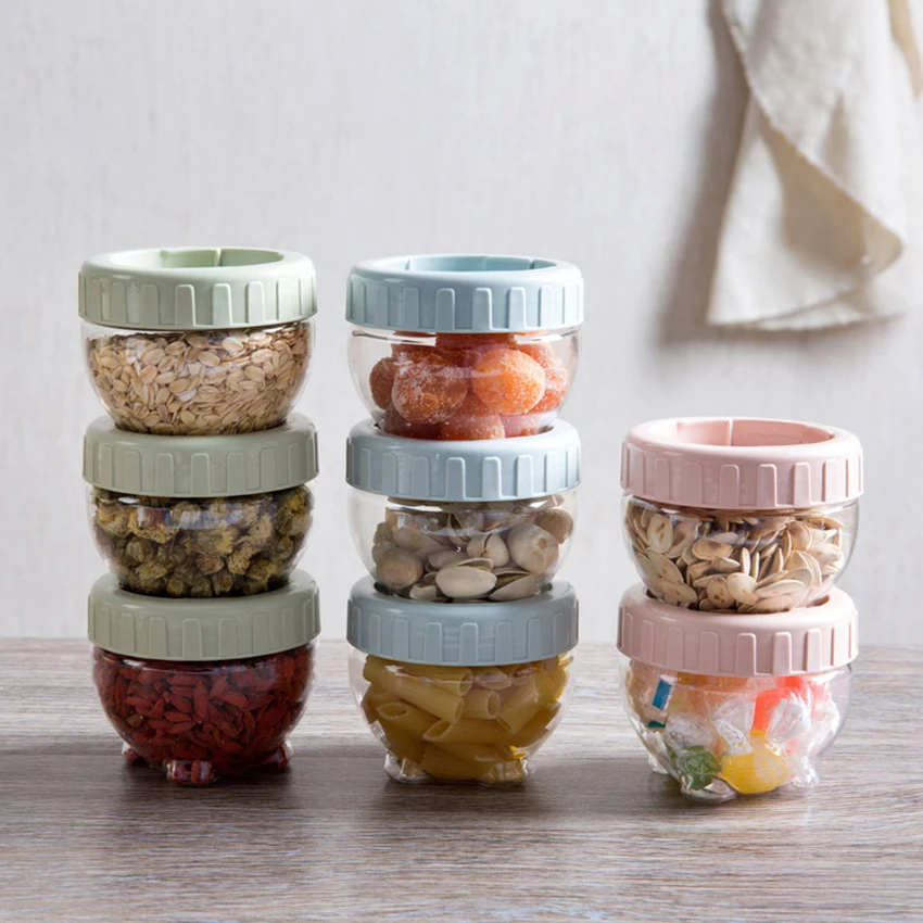 Plastic sealed cans / food storage jar spice teas beans candy preservation bottle storage tool kitchen tools
Plastic sealed cans / food storage jar spice teas beans candy preservation bottle storage tool kitchen tools