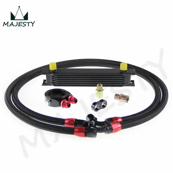 7 ROW AN-10AN UNIVERSAL ENGINE TRANSMISSION OIL COOLER BLACK+ FILTER KIT black british type
7 ROW AN-10AN UNIVERSAL ENGINE TRANSMISSION OIL COOLER BLACK+ FILTER KIT black british type