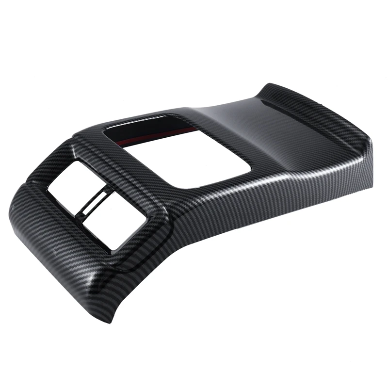 Car Carbon Fiber Rear Air Condition Vent Outlet Frame Anti-Kick Panel Cover Trim For Honda CR-V CRV 2022 2023
Car Carbon Fiber Rear Air Condition Vent Outlet Frame Anti-Kick Panel Cover Trim For Honda CR-V CRV 2022 2023