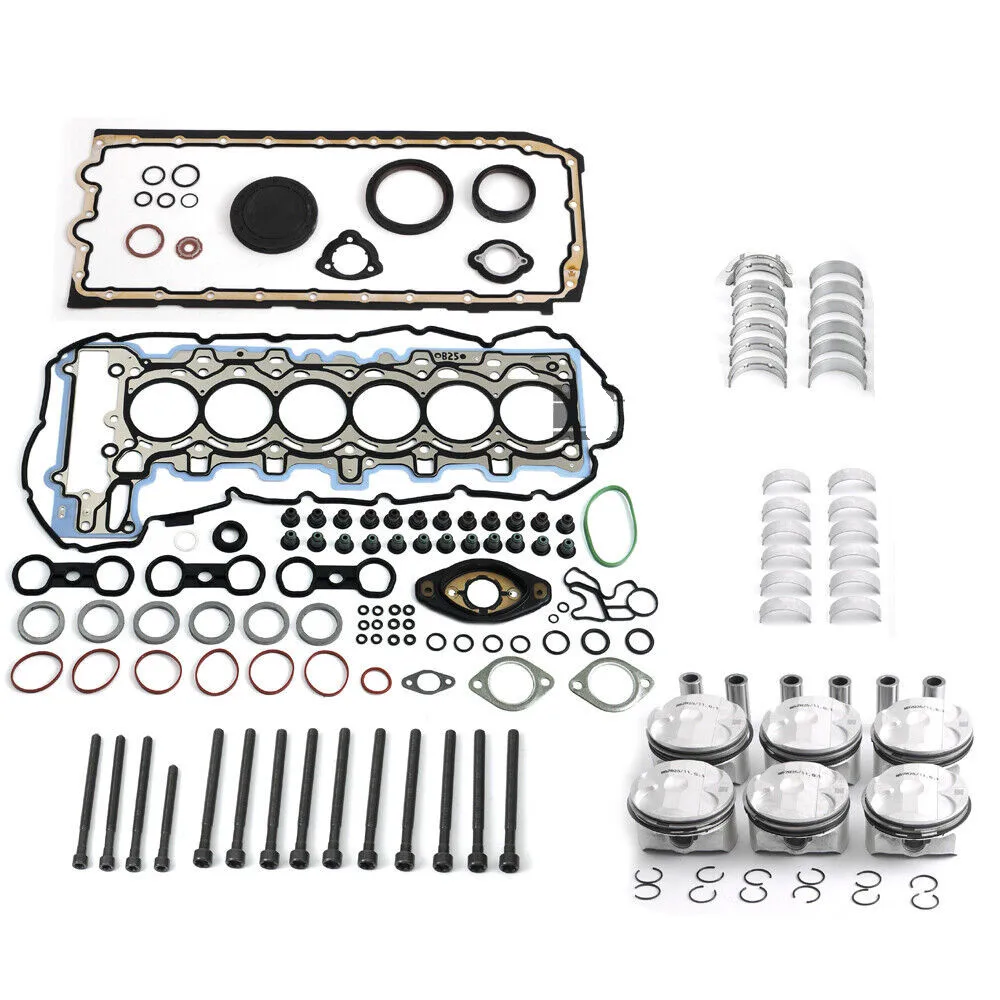 1set Φ82mm N52B25 Engine Overhaul Pistons Seals Kit 11:1 For BMW 325i 525i Z4 E90 E60 E89 11257612982 With 1 year warranty
1set Φ82mm N52B25 Engine Overhaul Pistons Seals Kit 11:1 For BMW 325i 525i Z4 E90 E60 E89 11257612982 With 1 year warranty