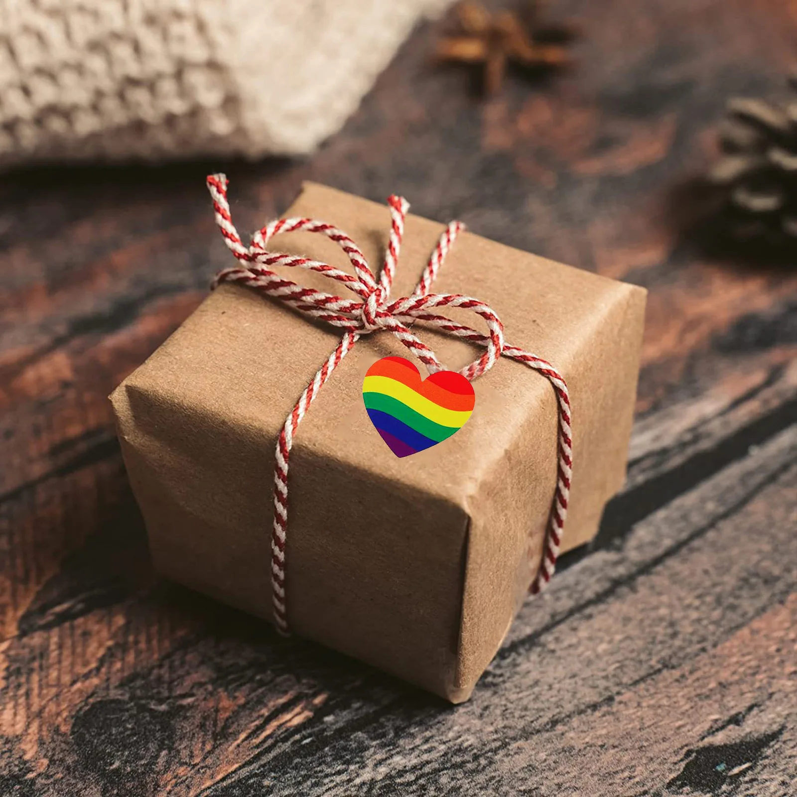 500Pcs Love Rainbow Sticker Labels Heart Shape Scrapbooking Gift Packaging Party Wedding Valentine's Day Sticker
500Pcs Love Rainbow Sticker Labels Heart Shape Scrapbooking Gift Packaging Party Wedding Valentine's Day Sticker