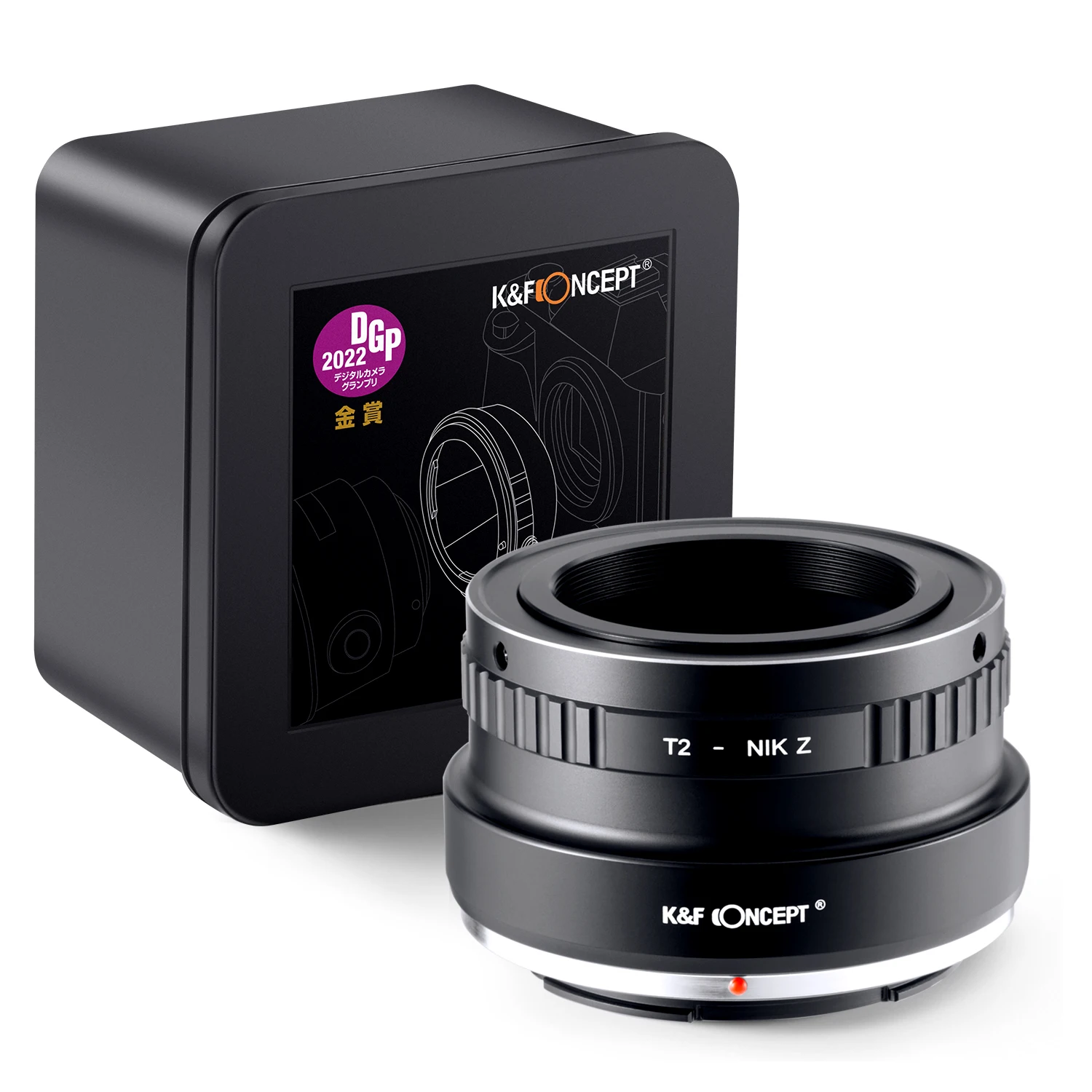 K&F Concept Lens Adapter For T2 Mount Lens to Nikon Z Zf Zfc Z30 Z5 Z50 Z6 Z7 Z6II Z7II Z8 Z9 Camera
K&F Concept Lens Adapter For T2 Mount Lens to Nikon Z Zf Zfc Z30 Z5 Z50 Z6 Z7 Z6II Z7II Z8 Z9 Camera