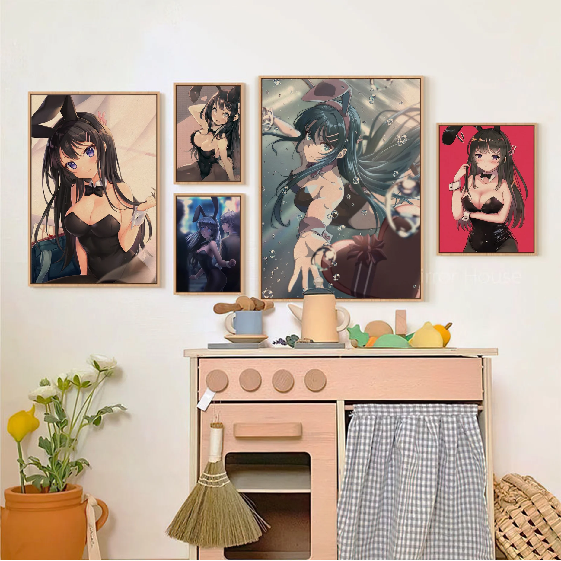 Anime Mai Sakurajima Movie Posters Vintage Room Home Bar Cafe Decor Stickers Wall Painting
Anime Mai Sakurajima Movie Posters Vintage Room Home Bar Cafe Decor Stickers Wall Painting