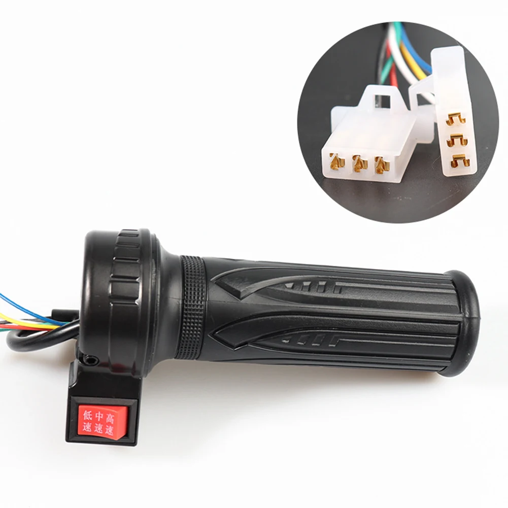 Electric Bike Bicycle Twist-Throttle High Medium Low Speed Forward Reverse Universal Electric Scooter Twist Cycling Throttle Gri
Electric Bike Bicycle Twist-Throttle High Medium Low Speed Forward Reverse Universal Electric Scooter Twist Cycling Throttle Gri