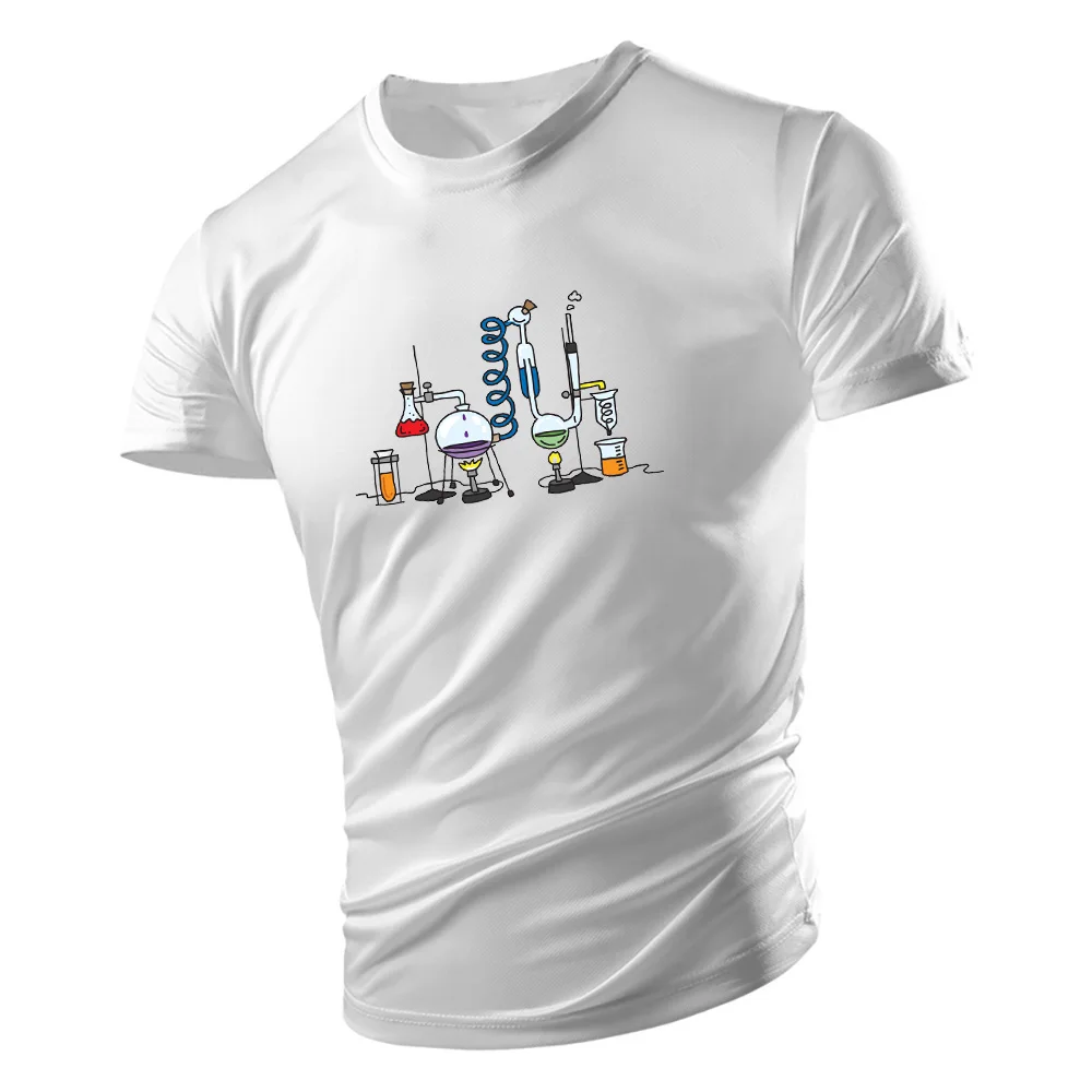Fun Chemical Pattern Printed T-Shirt Fashion Casual O Collar Loose Oversized Comfortable Men'S Short Sleeve Hip Hop Street Wear
Fun Chemical Pattern Printed T-Shirt Fashion Casual O Collar Loose Oversized Comfortable Men'S Short Sleeve Hip Hop Street Wear