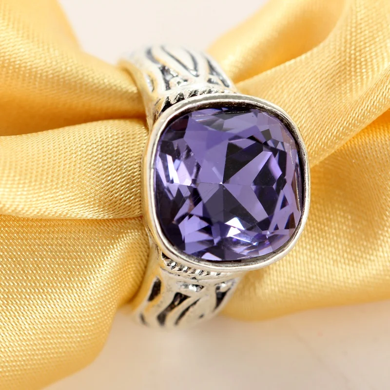 ANGLANG Luxury Women Square Engagement Rings AAAAA+ Purple Cubic Zirconia Proposal Rings for Girlfriend Fine Anniversary Gift
ANGLANG Luxury Women Square Engagement Rings AAAAA+ Purple Cubic Zirconia Proposal Rings for Girlfriend Fine Anniversary Gift
