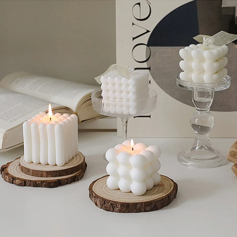 ins Rubik's Cube Aromatherapy Candle Home Decoration Ornament Creative Birthday Soy Wax White Geometric Candle scented candles
ins Rubik's Cube Aromatherapy Candle Home Decoration Ornament Creative Birthday Soy Wax White Geometric Candle scented candles