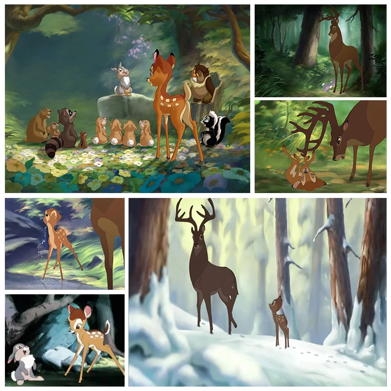 Disney 5D Diamond Painting Full Square/Round Artoon Fawn Bambi Picture Of Rhinestone Diy Ab Diamond Embroidery Home Decor Jh279
Disney 5D Diamond Painting Full Square/Round Artoon Fawn Bambi Picture Of Rhinestone Diy Ab Diamond Embroidery Home Decor Jh279