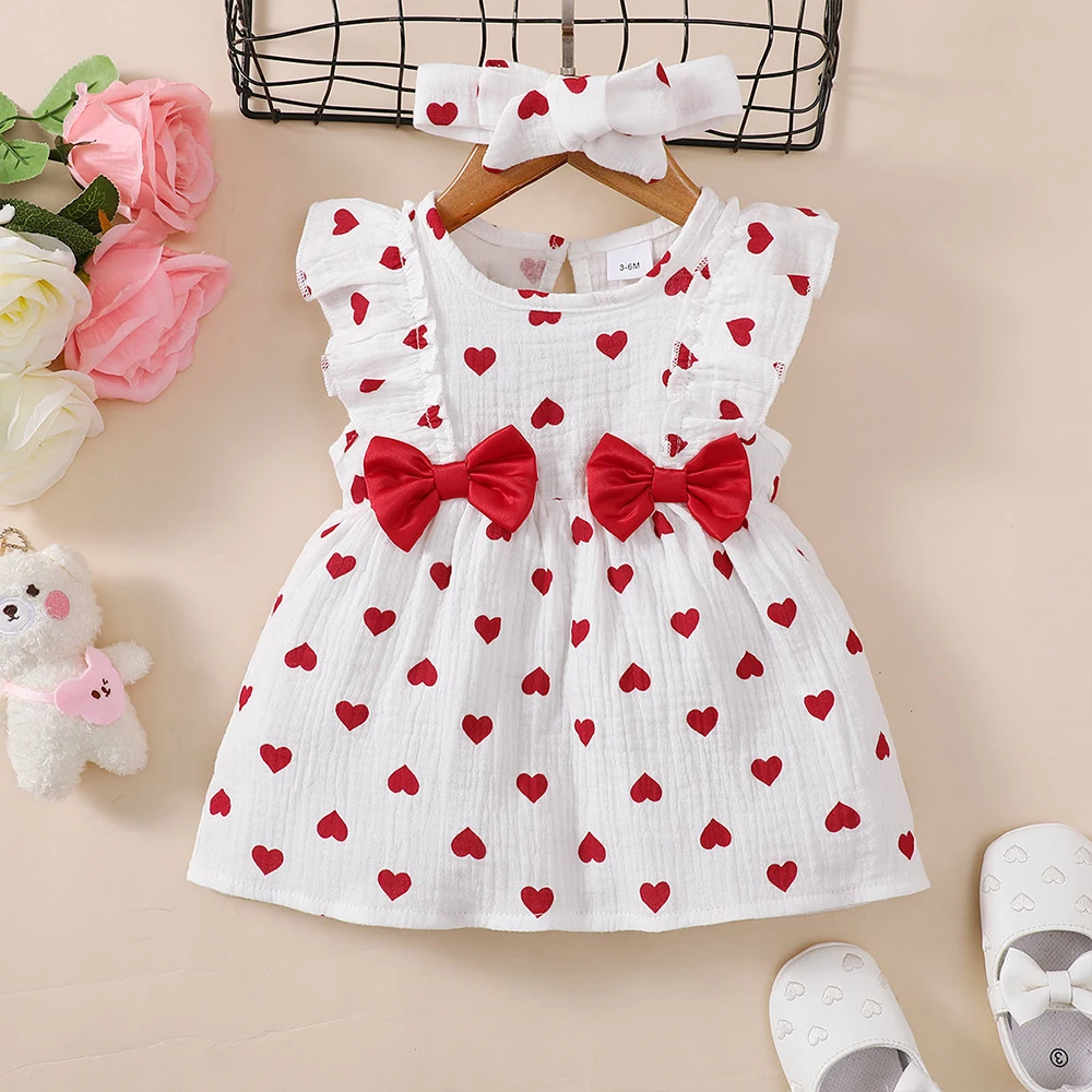 Summer Clothes Baby Girl Beach Dress Casual Fashion Cute Bow Flower Princess Dress Newborn Clothing Set Formal Occasion Dresses
Summer Clothes Baby Girl Beach Dress Casual Fashion Cute Bow Flower Princess Dress Newborn Clothing Set Formal Occasion Dresses