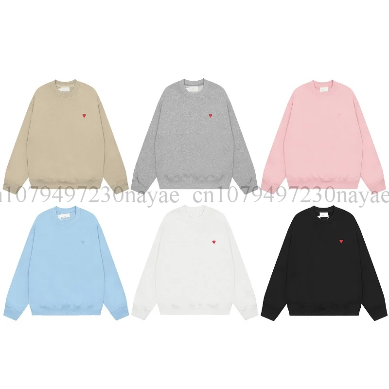 Couple Loose Tracksuit Fashion Casual Top Embroidered Pullover 2023 New Men And Women Spring Autumn A Heart Embroidery
Couple Loose Tracksuit Fashion Casual Top Embroidered Pullover 2023 New Men And Women Spring Autumn A Heart Embroidery