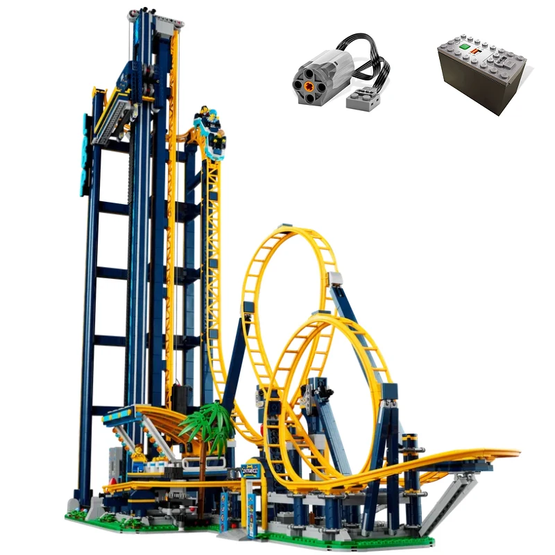 The Loop Roller Coaster 3756 PCS Amusement Park Building Block Bricks For Christmas Gifts Compatiable 10303 Birthday Gifts
The Loop Roller Coaster 3756 PCS Amusement Park Building Block Bricks For Christmas Gifts Compatiable 10303 Birthday Gifts