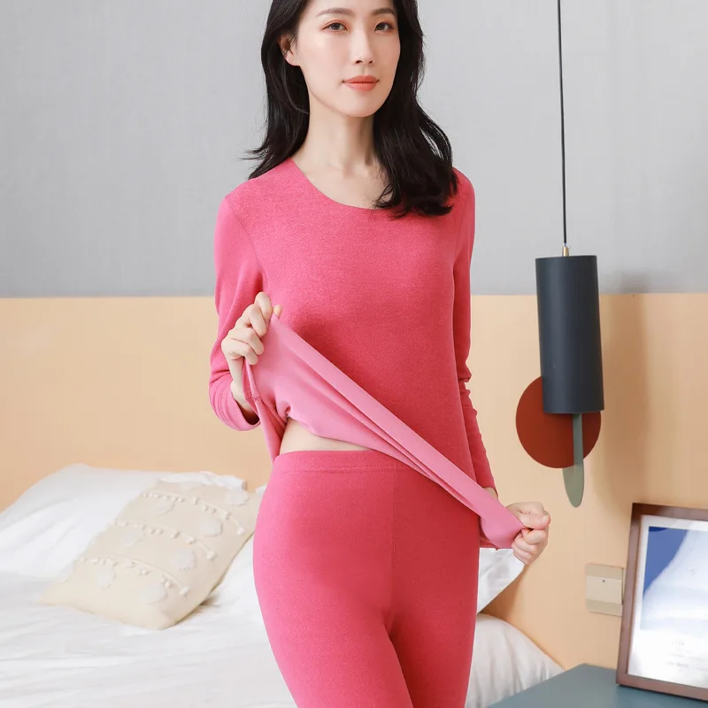 Комплект женского термобелья, Пижама, женская зимняя одежда, теплый костюм, бархатный топ с длинным рукавом, термобелье
Комплект женского термобелья, Пижама, женская зимняя одежда, теплый костюм, бархатный топ с длинным рукавом, термобелье